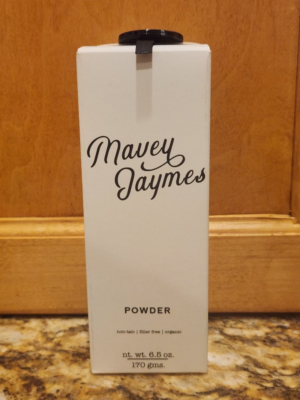 Mavey Jaymes Powder Non-Talc Filler Free Organic Vegan Cruelty Free 6.5 oz.